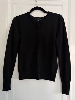 Classic Banana Republic Black Merino Women's Sweater